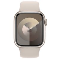 Apple Bracelet Sport Apple Watch Series 1 t/m 9 / SE (38/40/41 mm) | Series 10 / 11 (42 mm) - Taille S/M - Starlight