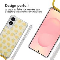 imoshion Coque Design avec cordon Samsung Galaxy S25 Edge - Citrus Dream