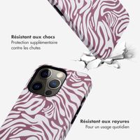 Selencia Coque arrière Vivid Apple iPhone 13 Pro - Trippy Swirl Dark Rose