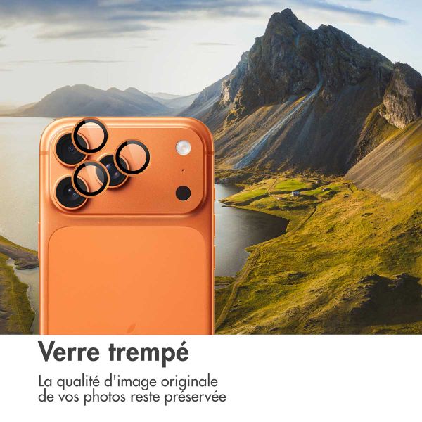 imoshion Protection d'objectif d'appareil photo (pack de 2) Apple iPhone 17 Pro / 17 Pro Max - Orange