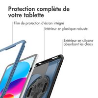 Accezz Coque arrière Defender XT Apple iPad 11 (2025) 11 pouces A16 / iPad 10 (2022) 10.9 pouces - Bleu