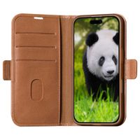 dbramante1928 Étui de télephone portefeuille Apple iPhone 16 - Tan