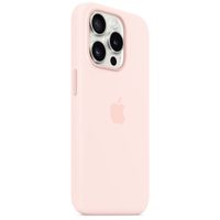 Apple Coque en silicone MagSafe iPhone 15 Pro - Light Pink