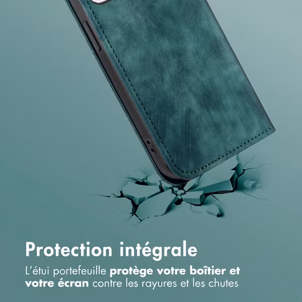 imoshion Étui de téléphone portefeuille Slim Motorola Edge 70 Fusion - Vert