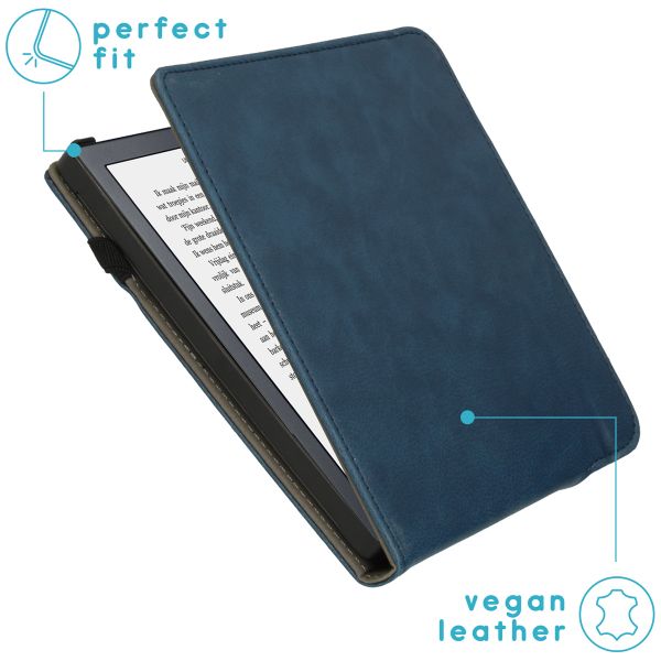 imoshion Étui á rabat Kobo Libra 2 / Tolino Vision 6 - Bleu foncé