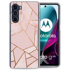 imoshion Coque Design Motorola Moto G200 - Pink Graphic