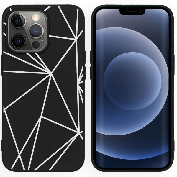 imoshion Coque Design iPhone 13 Pro - Graphic Cube Black