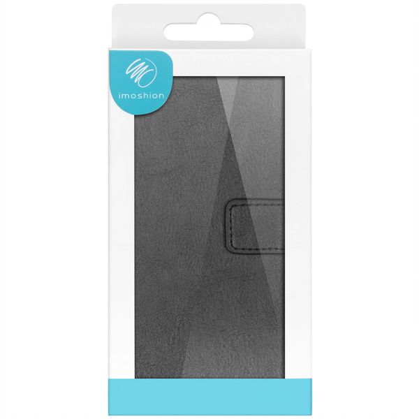 imoshion Étui de télephone portefeuille de luxe Apple iPhone SE (2016) / 5 / 5s - Noir