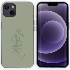 imoshion Coque Design Apple iPhone 13 - Floral Green