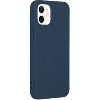 imoshion Coque Couleur Apple iPhone 12 Mini - Bleu foncé