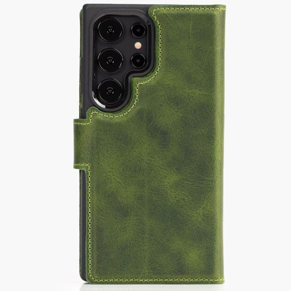 Wachikopa Étui de téléphone portefeuille Multi Wallet Samsung Galaxy S24 Ultra - Forest Green