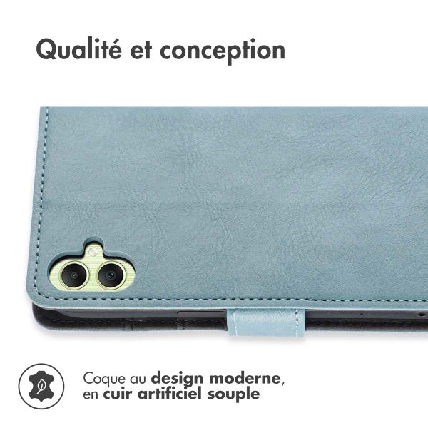 imoshion Étui de télephone portefeuille Samsung Galaxy A05s - Bleu clair