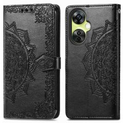 imoshion Etui de téléphone portefeuille Mandala OnePlus Nord CE 3 / CE 3 Lite - Noir