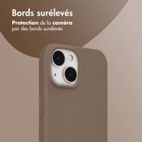 imoshion Coque Couleur Apple iPhone 15 - Marron