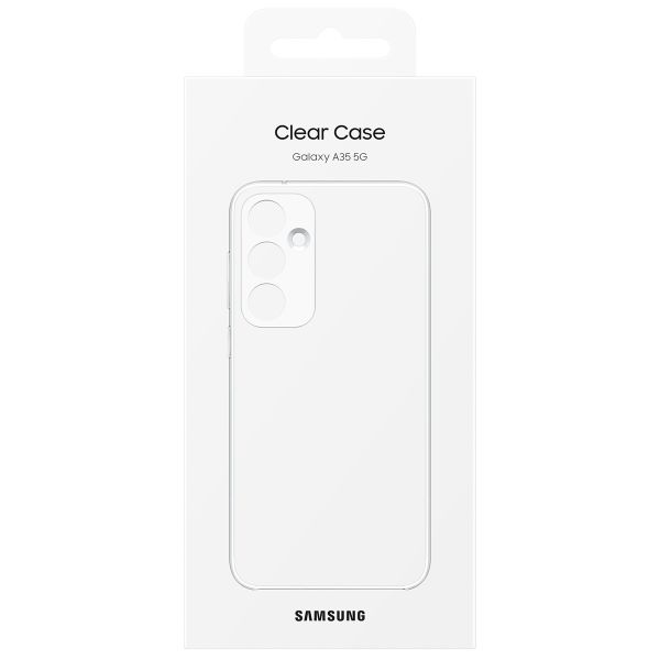 Samsung Original Coque rigide Clear Samsung Galaxy A35 - Transparent