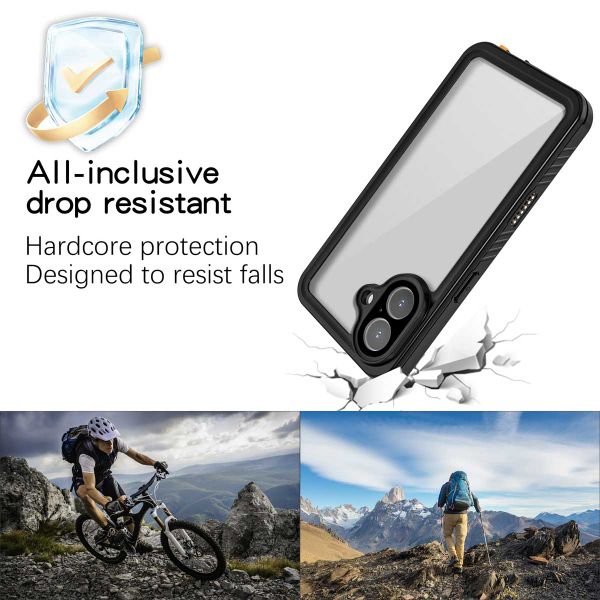 Redpepper Coque imperméable Dot Plus Apple iPhone 17 - Noir