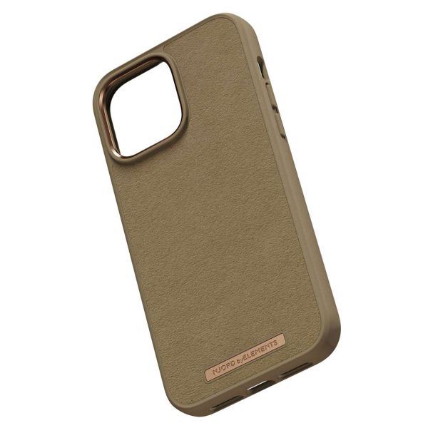 Njorð Collections Coque daim Comfort+ iPhone 14 Pro Max - Camel