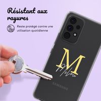 Coque avec votre propre photo et/ou texte Samsung Galaxy A53 - Letter