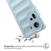 imoshion Coque arrière EasyGrip Oppo Reno 11 - Bleu clair