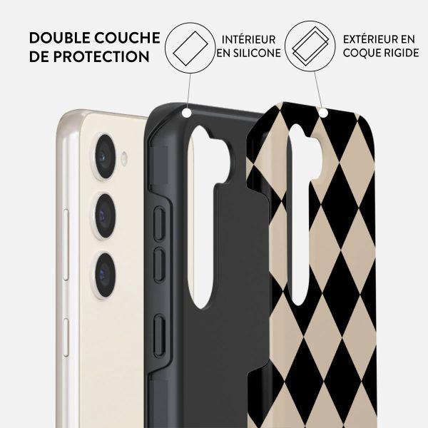 Burga Coque arrière Tough Samsung Galaxy S23 - Proper Uniform