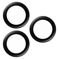 PanzerGlass Protection Caméra Hoop Optic Rings iPhone 15 Pro / 15 Pro Max - Black Titanium