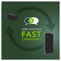 dbramante1928 Chargeur Re-charge 2x USB-C 65 W et USB-A 18 W - Noir