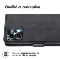 imoshion Étui de télephone portefeuille Motorola Moto G13 / G23 - Noir