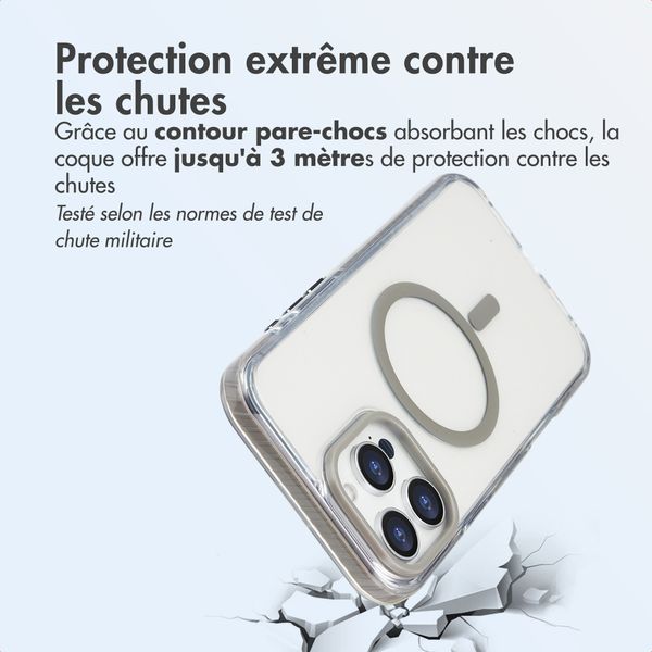 imoshion Coque Combat MagSafe Apple iPhone 16 Pro Max - Gris