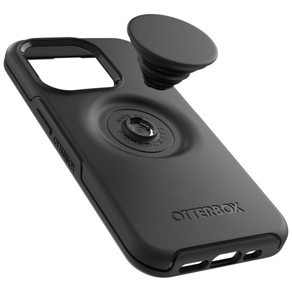 OtterBox Coque Otter + Pop Symmetry iPhone 14 Pro - Noir