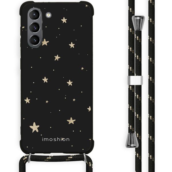 imoshion Coque Design avec cordonSamsung Galaxy S21 - Stars Gold