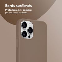 imoshion Coque Couleur Apple iPhone 12 (Pro) - Marron