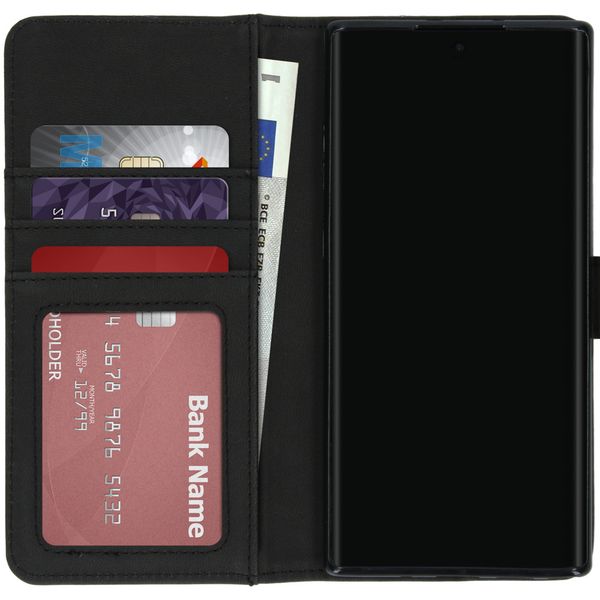 imoshion Étui de télephone portefeuille de luxe Samsung Galaxy Note 10 Plus - Noir