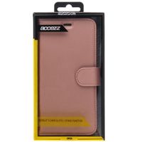 Accezz Étui de téléphone Wallet iPhone Xs Max - Rose Champagne