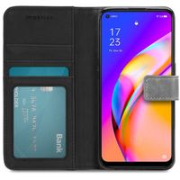 imoshion Étui de téléphone portefeuille Luxe Oppo A94 (5G) - Gris