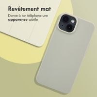 imoshion Coque Couleur Apple iPhone 14 - Gris