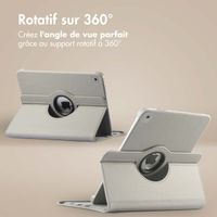 imoshion Coque tablette rotatif à 360° Apple iPad 6 (2018) 9.7 pouces / iPad 5 (2017) 9.7 pouces - Gris