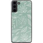 imoshion Coque Design Samsung Galaxy S22 - Leaves Line-Art