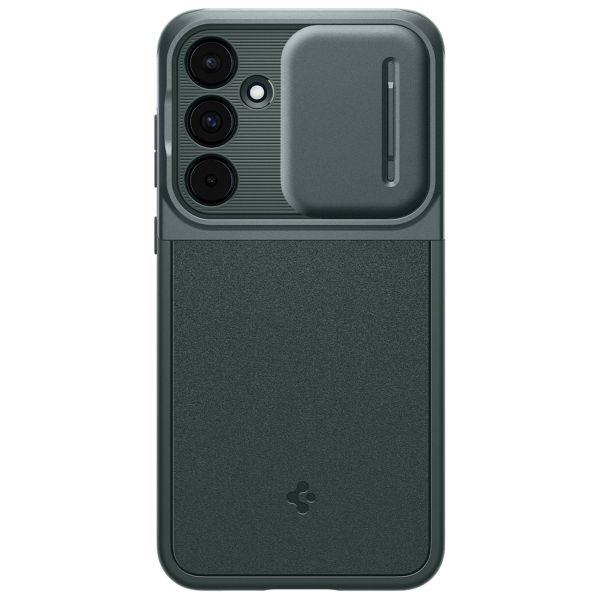 Spigen Coque Optik Armor Camera slider Samsung Galaxy A55 - Abyss Green