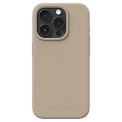 iDeal of Sweden Coque Silicone Apple iPhone 15 Pro - Beige