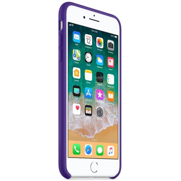Apple Coque en silicone Apple iPhone 8 Plus / 7 Plus - Ultra Violet