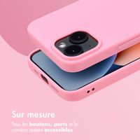 imoshion Coque Couleur Apple iPhone 14 - Bubblegum Pink