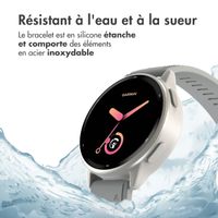 imoshion Bracelet QuickFit® en silicone  - Connexion Garmin 22 mm - Gris