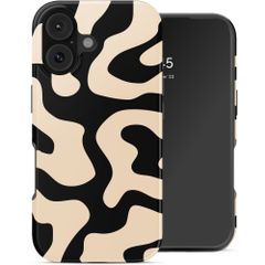 Selencia Coque arrière Vivid Apple iPhone 17 - Art Wave Black