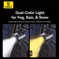 Baseus Support de Téléphone PrimeTrip avec Lampe de vélo - Magnétique - Universel - Cosmic Black