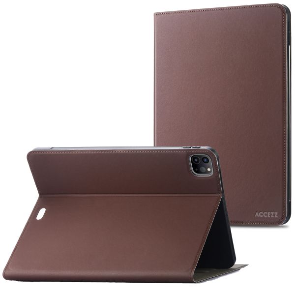 Accezz Coque tablette Classic Apple iPad Pro 11 (2022 / 2021 / 2020 / 2018) - Marron