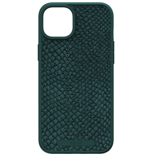 Njorð Collections Coque Salmon Leather MagSafe iPhone 15 Plus - Green