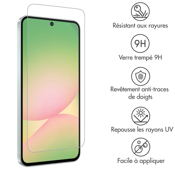 Accezz Protection d'écran en verre trempé 2-pack Samsung Galaxy A57 (5G)