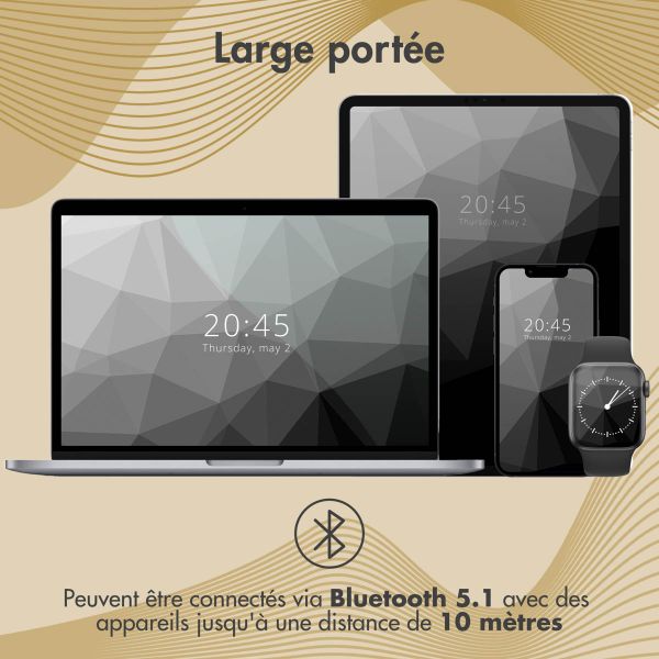 imoshion Édition Spéciale - Casque sans fil pour enfants avec imprimé léopard LED Light - Limiteur de décibels - Avec câble AUX - Léopard