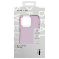iDeal of Sweden Coque Clear Apple iPhone 16 Pro - Light Pink