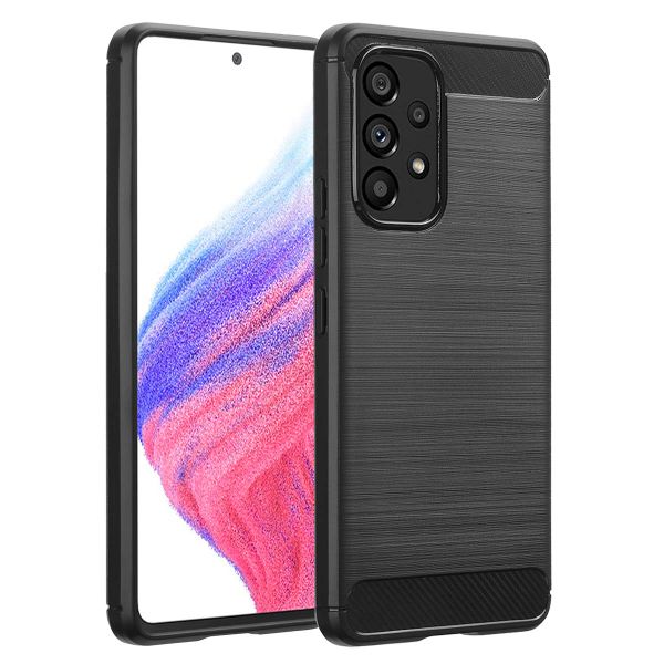 imoshion Coque Brushed Samsung Galaxy A53 - Noir